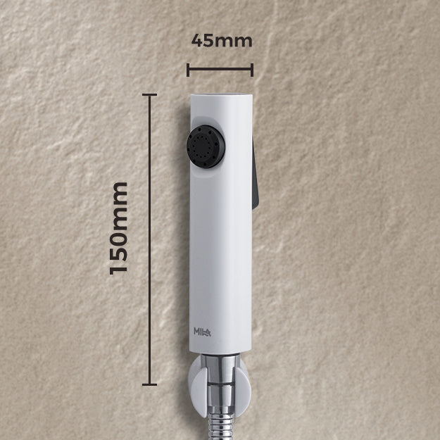 Mila Jetspee Health Faucet - MHHC0402WT, Health Faucet White